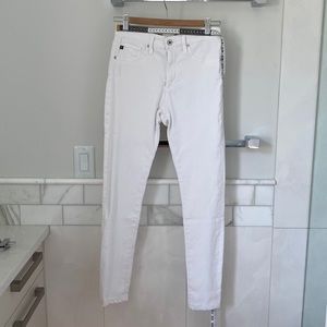 Adriano Goldschmied New Without Tags Farrah Skinny Jeans Size 26 White